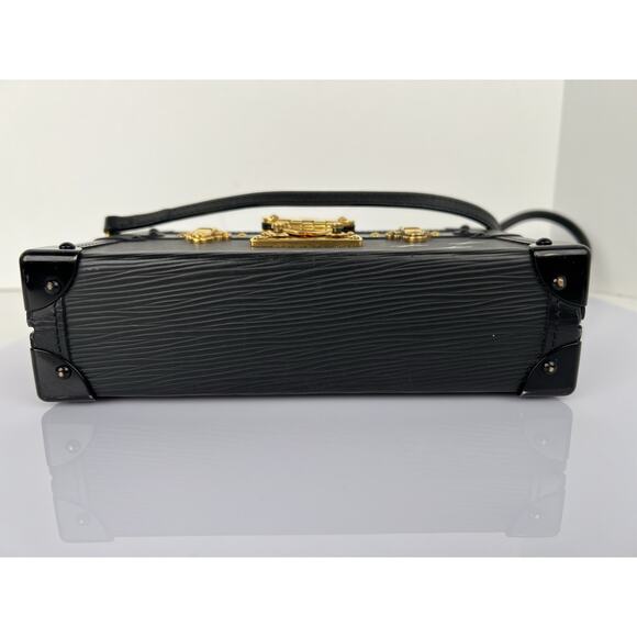 LOUIS VUITTON Petite Malle Epi Leather Crossbody Bag in Black - Picture 5 of 16